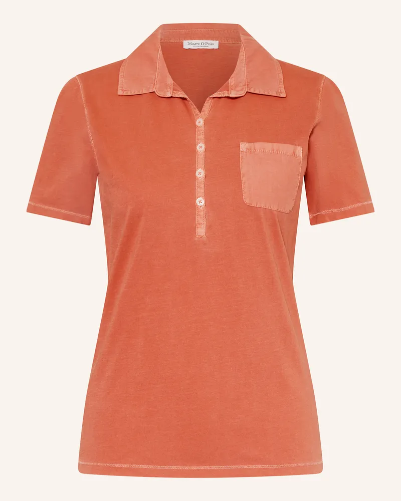 Marc O'Polo Jersey-Poloshirt Orange