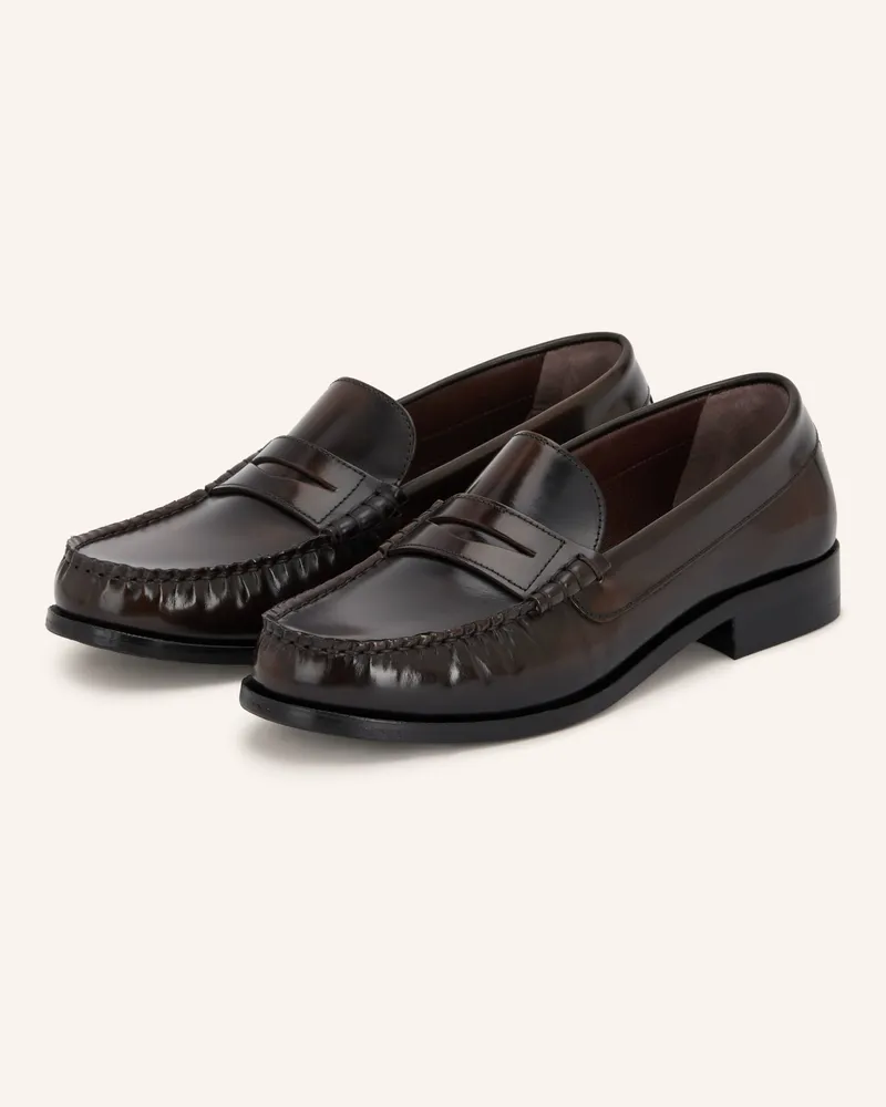 Alohas Penny-Loafer Rivet braun Dunkelbraun
