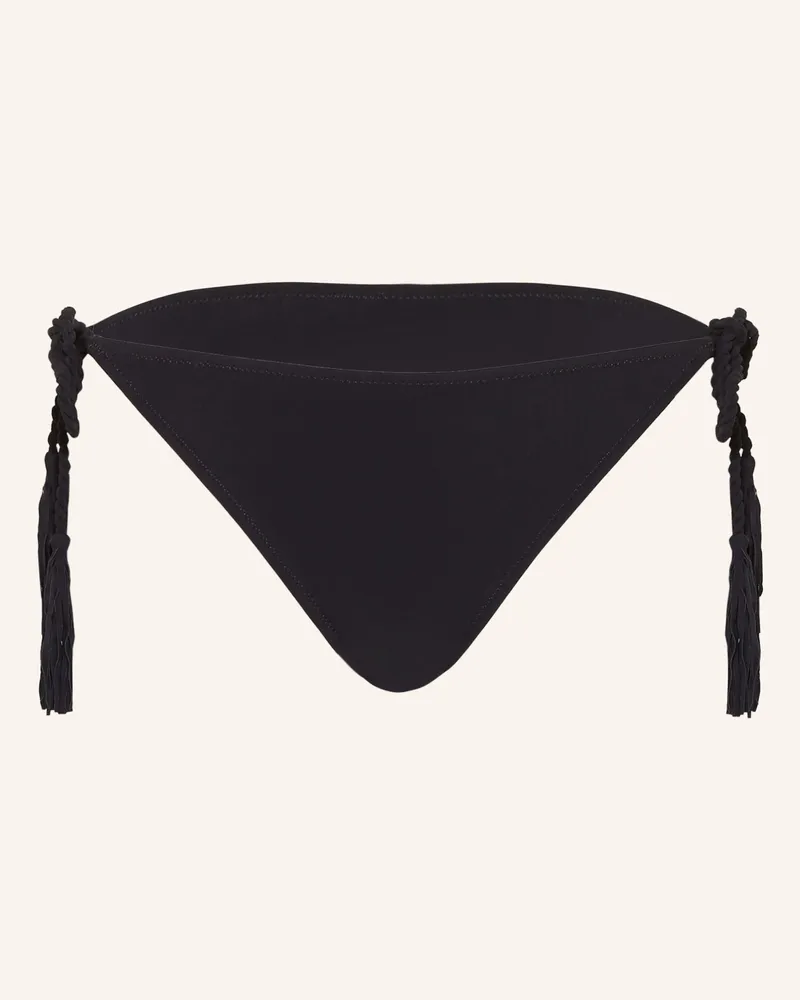 Vilebrequin Triangel-Bikini-Hose TRESSES LUXURY Schwarz