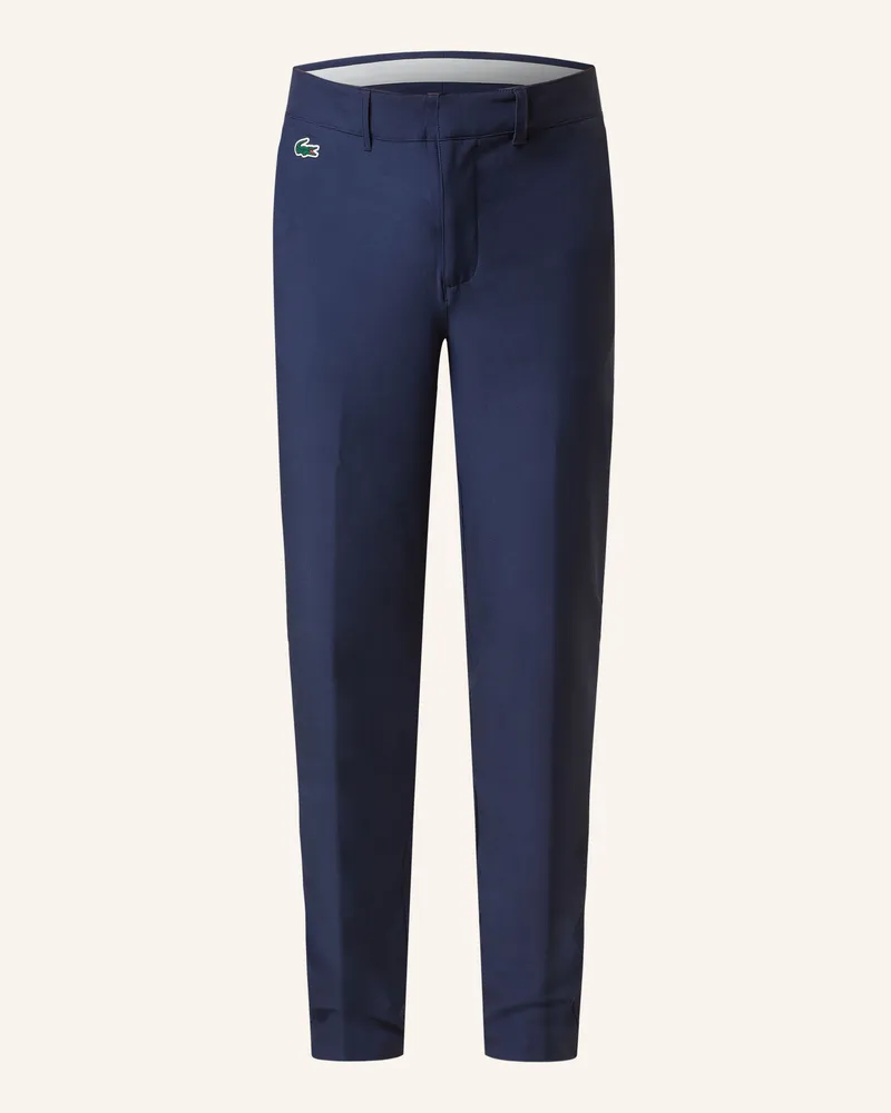 Lacoste Golfhose blau Dunkelblau