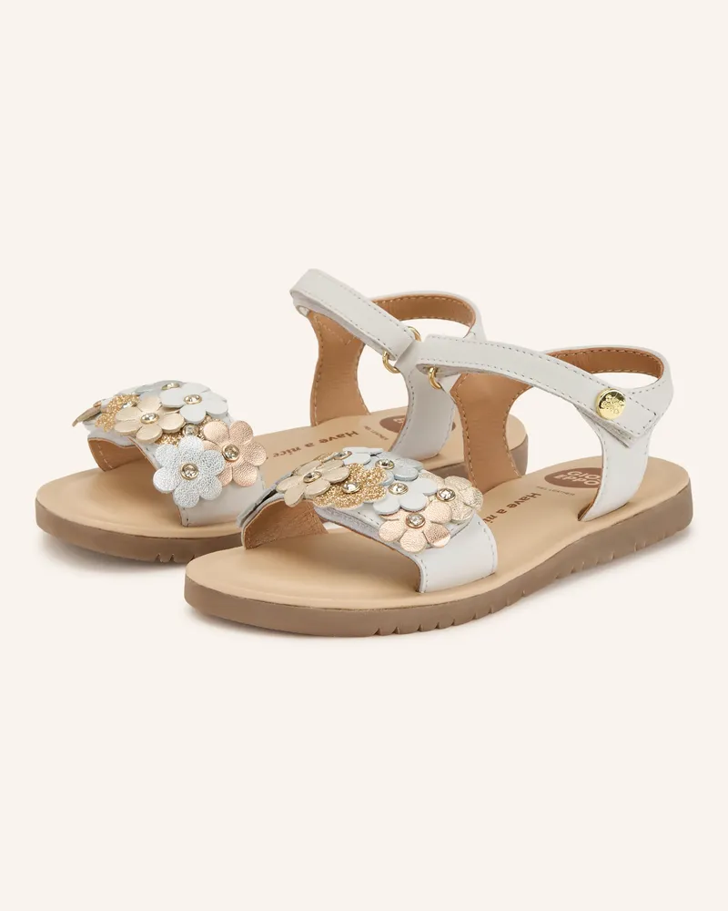 Gioseppo Sandalen GRADINA mit Schmucksteinen Beige
