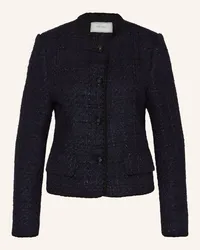 Neo Noir Tweed-Jacke HELINA Blau