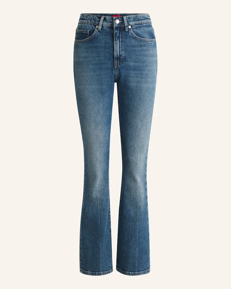 HUGO BOSS Jeans GEFLARE_2 Skinny Fit Türkis