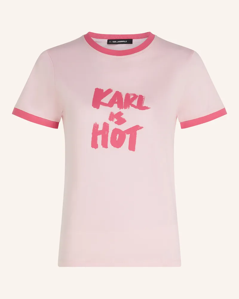 Karl Lagerfeld T-Shirt pink Pink