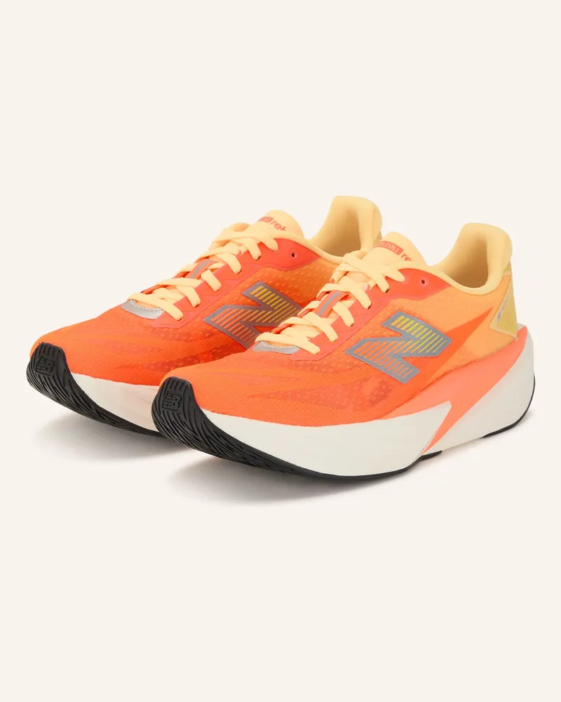 New Balance Laufschuhe Fuelcell Rebel v5 orange Neonorange