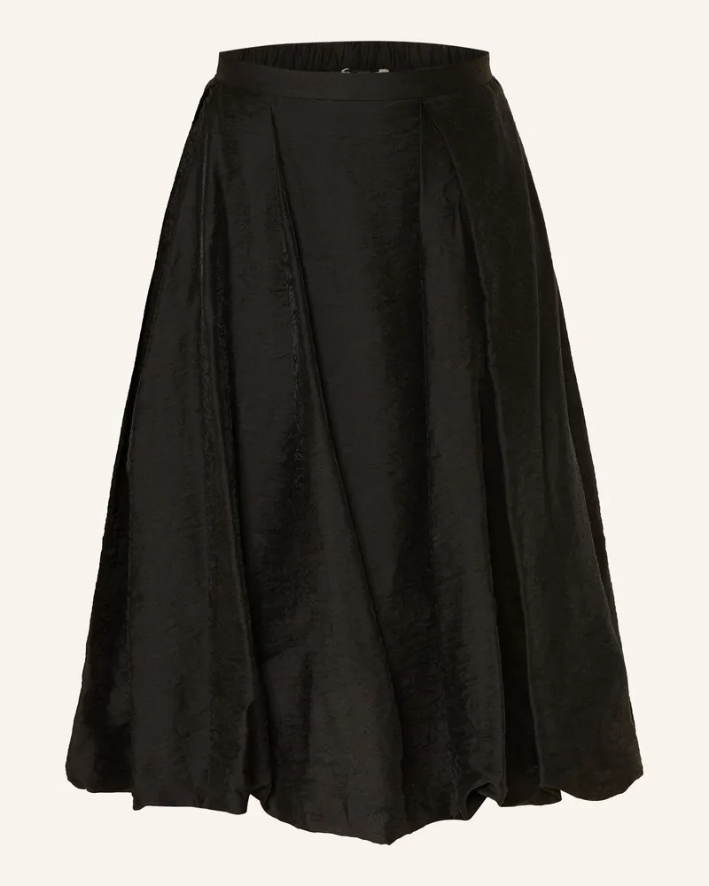 Baum und Pferdgarten Faltenrock SUSAN Schwarz