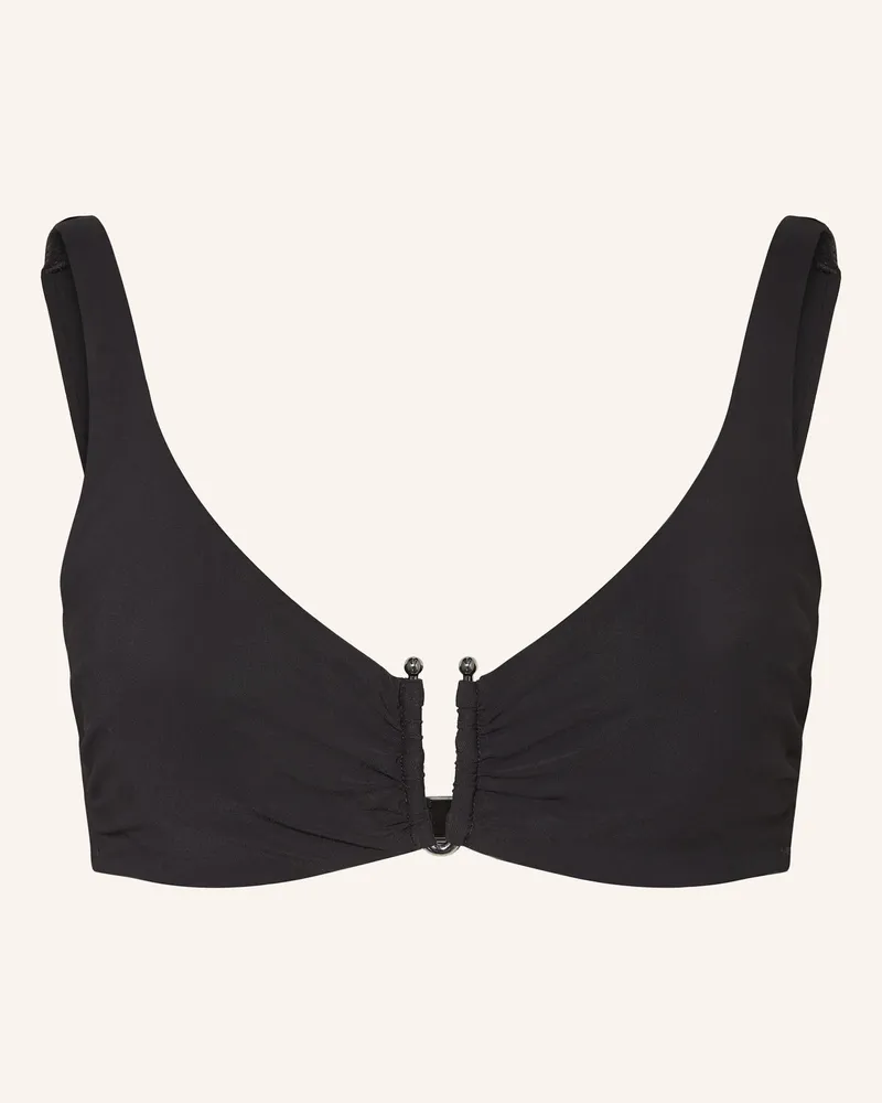 Maryan Mehlhorn Bügel-Bikini-Top Honesty schwarz Schwarz