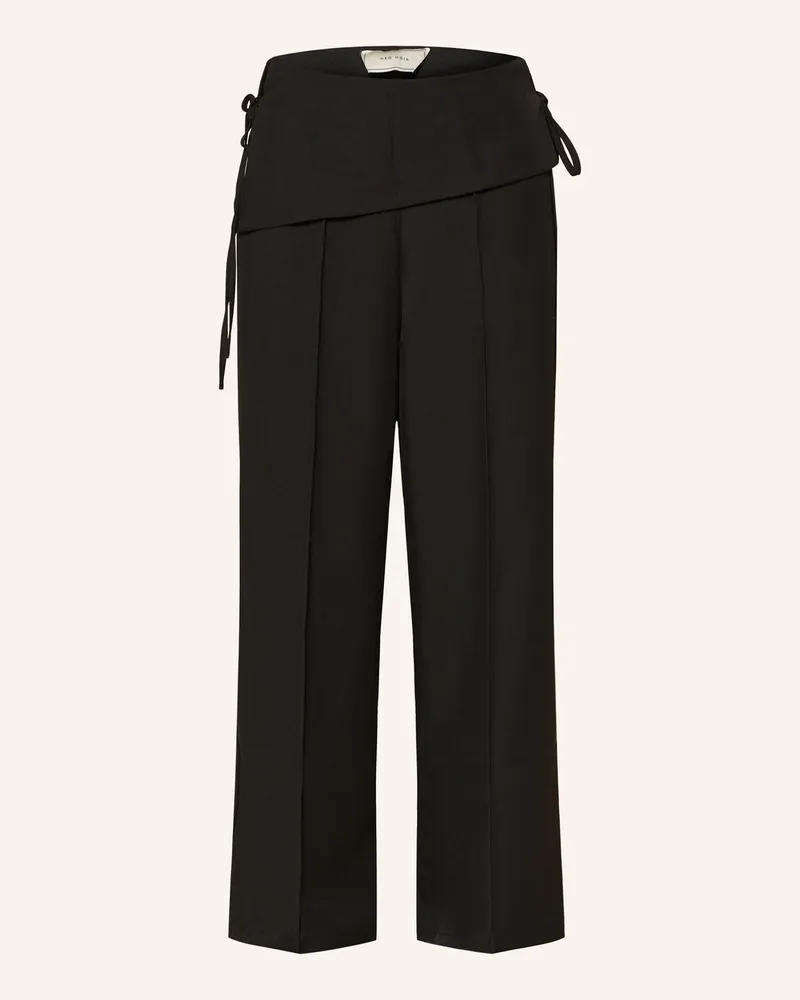 Neo Noir Marlenehose Deani schwarz Schwarz