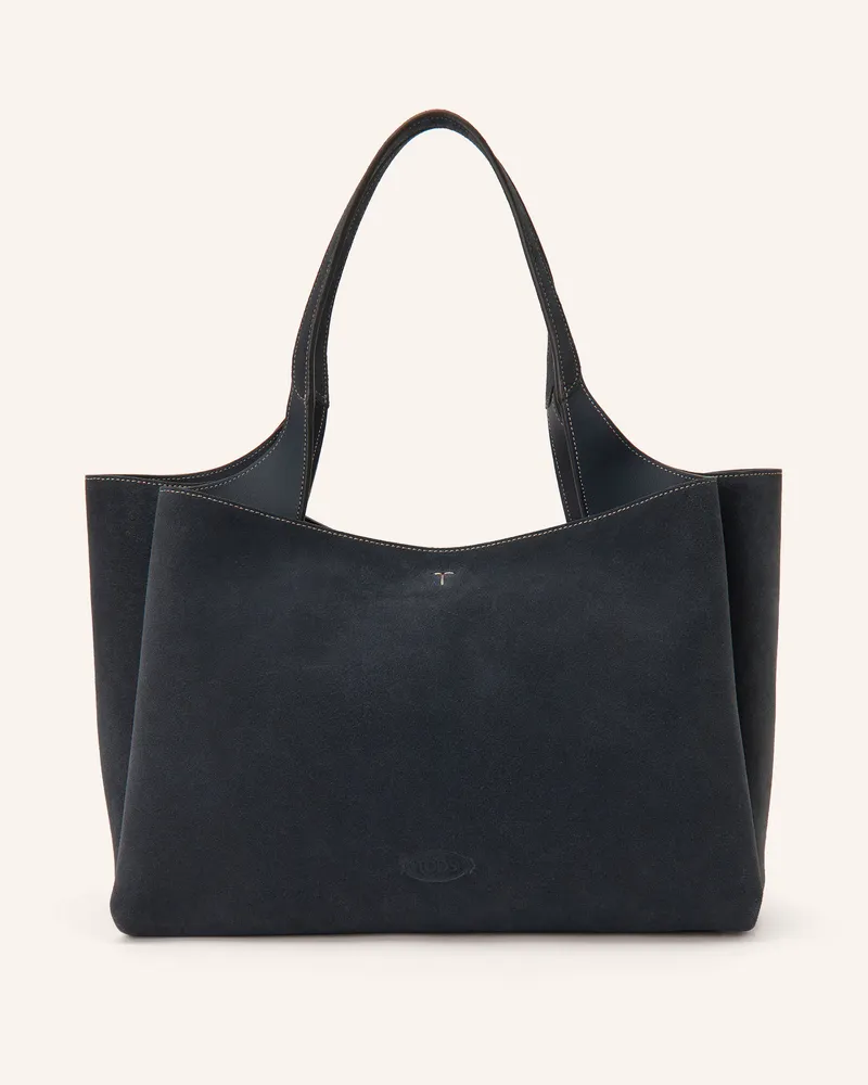 TOD'S Shopper Medium blau Blau
