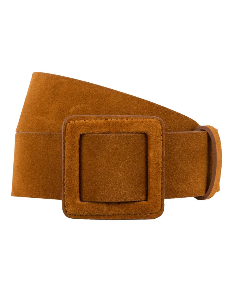 ba&sh Ledergürtel Betty braun Camel