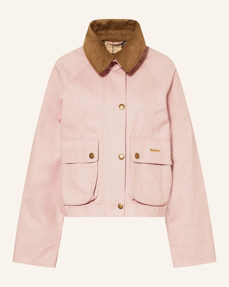 Barbour Jacke Beadnell rosa Rosé