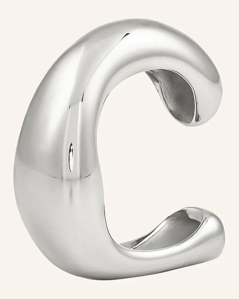 Copenhagen Creolen  Aus  Edelstahl silber Silber