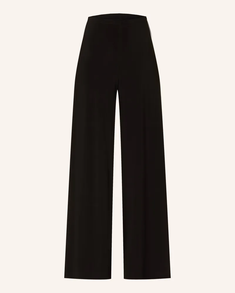 Norma Kamali Hose Bias schwarz Schwarz