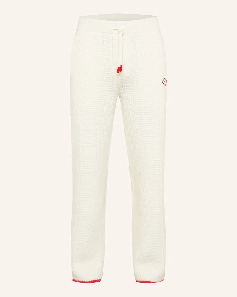 Casablanca Paris Strickhose Ecru