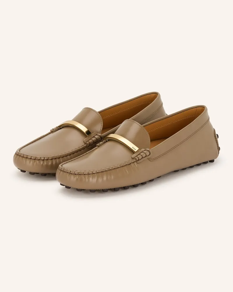 TOD'S Mokassins GOMMINO Beige
