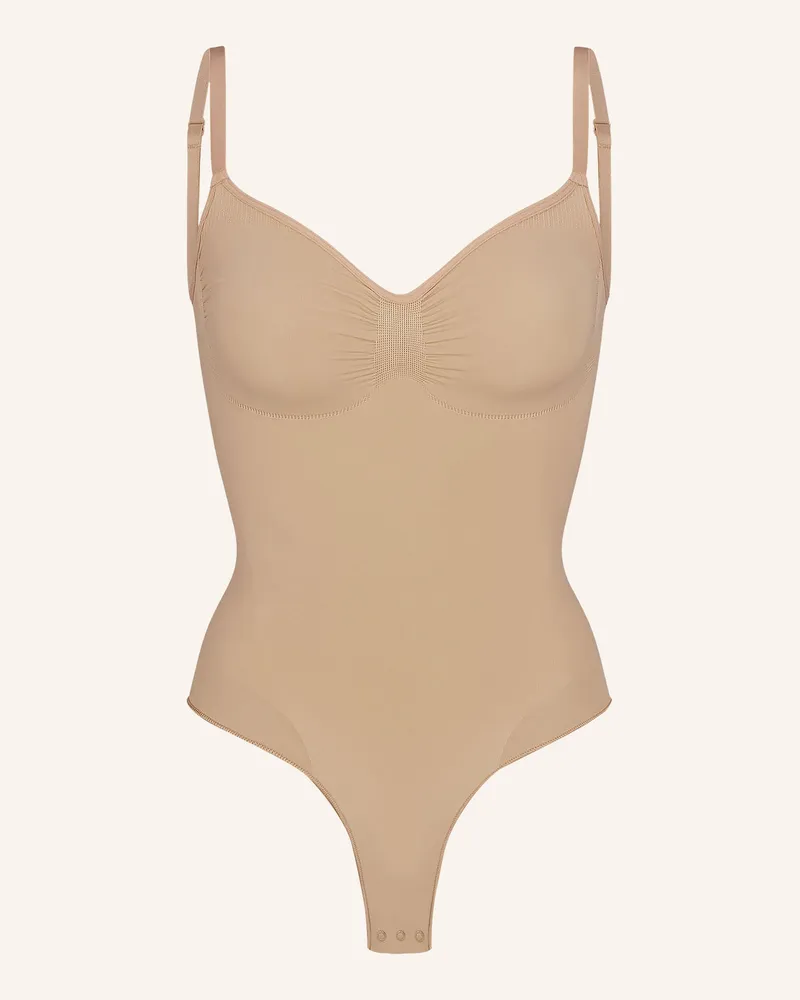 SKIMS Shape-Body Seamless Sculpt beige Clay