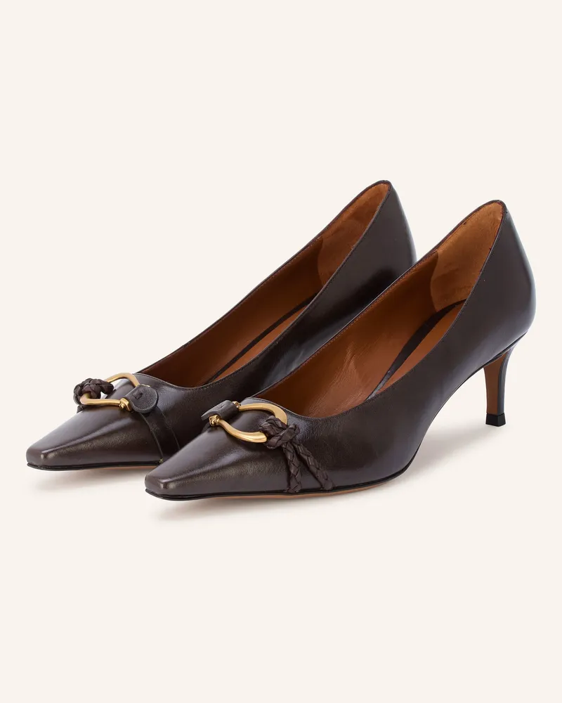 FESTA Milano Pumps Maurizia braun Dunkelbraun