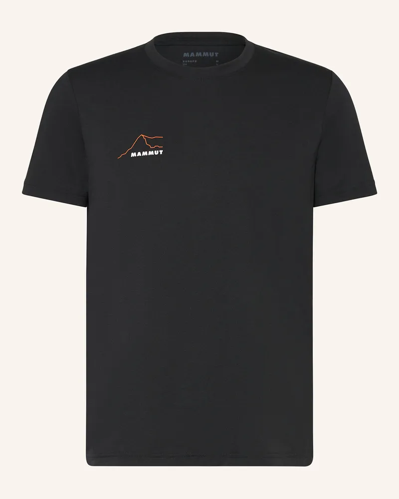 Mammut T-Shirt Mountain Eiger schwarz Schwarz