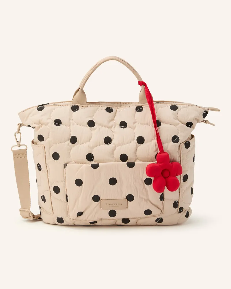 SEIDENFELT Shopper Vaala schwarz Beige