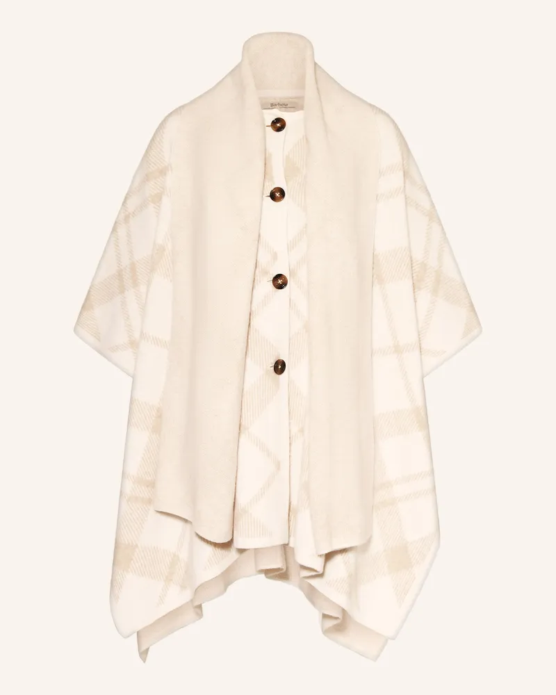 Barbour Cape Vienna weiss Ecru