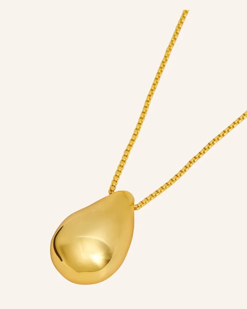POMPIDOU Halskette Adjustable Chubby Necklace By Glambou gold Gold