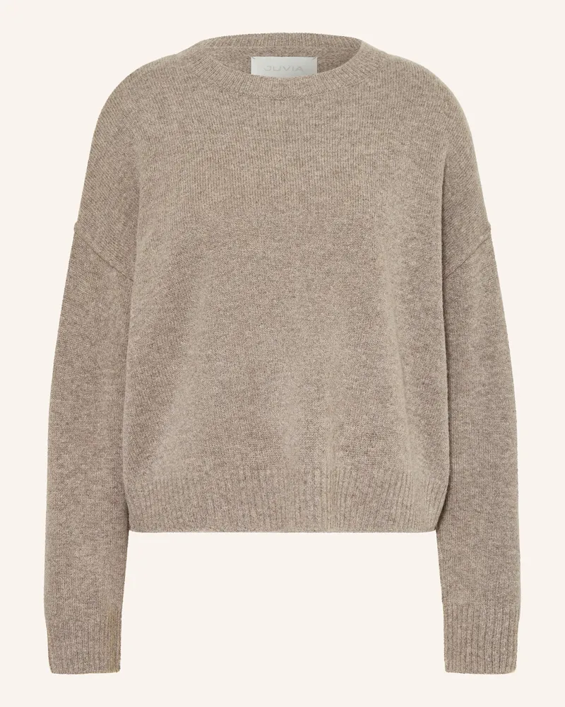 Juvia Pullover Nika grau Taupe