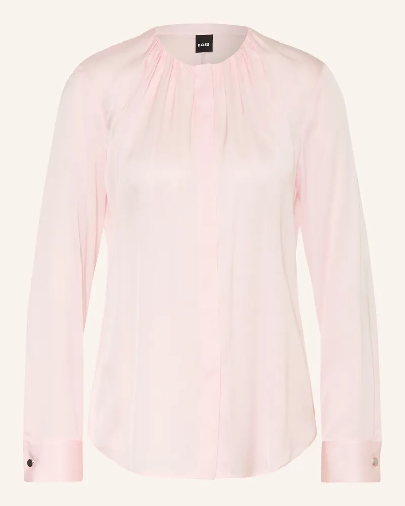 HUGO BOSS Seidenbluse Banorah rosa Hellrosa