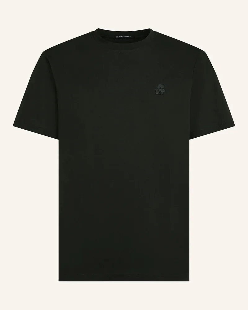 Karl Lagerfeld T-shirt Dunkelgrün