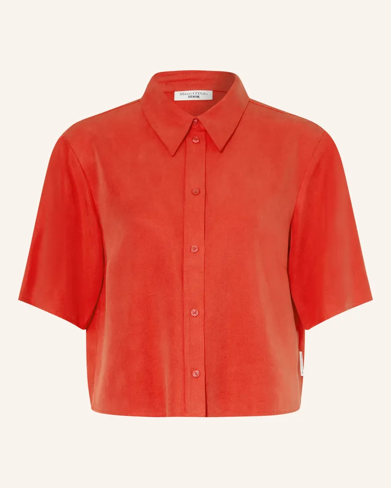 Marc O'Polo Hemdbluse rot Rot