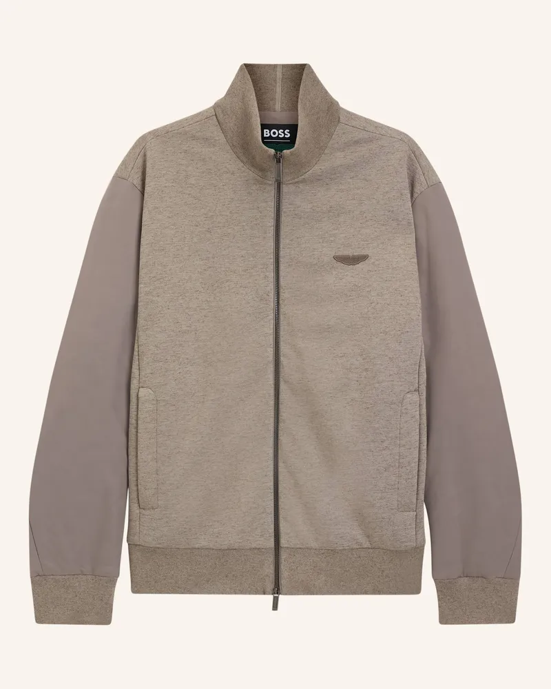 HUGO BOSS Sweatshirt C-Shepherd 242_Am Regular Fit beige Taupe
