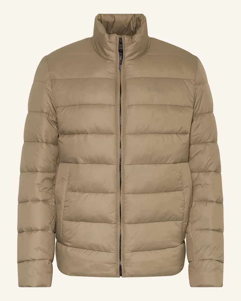 HUGO BOSS Steppjacke Ciko braun Hellbraun