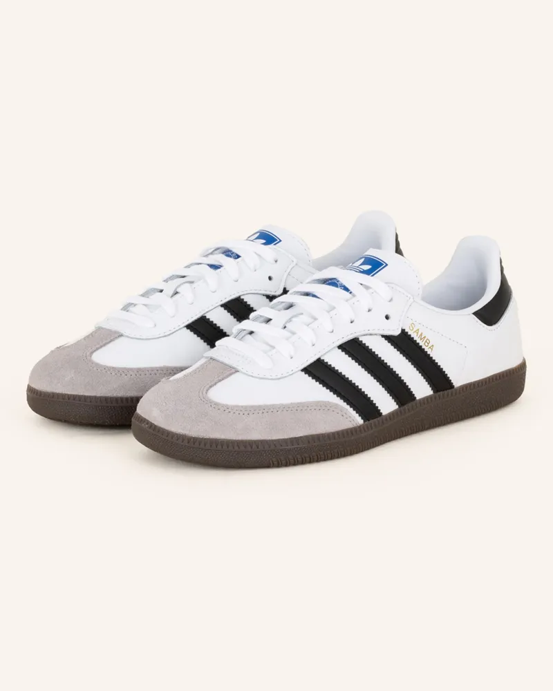 adidas Sneaker Samba Og weiss Weiss