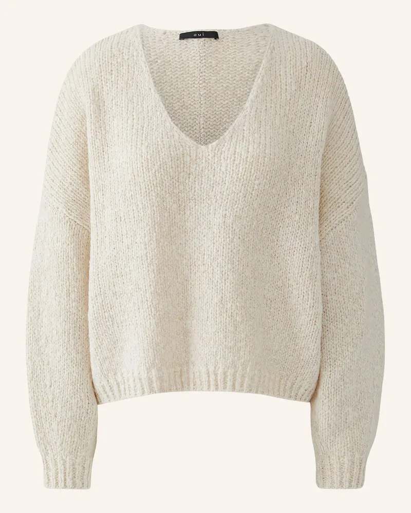 Oui  Pullover beige Beige