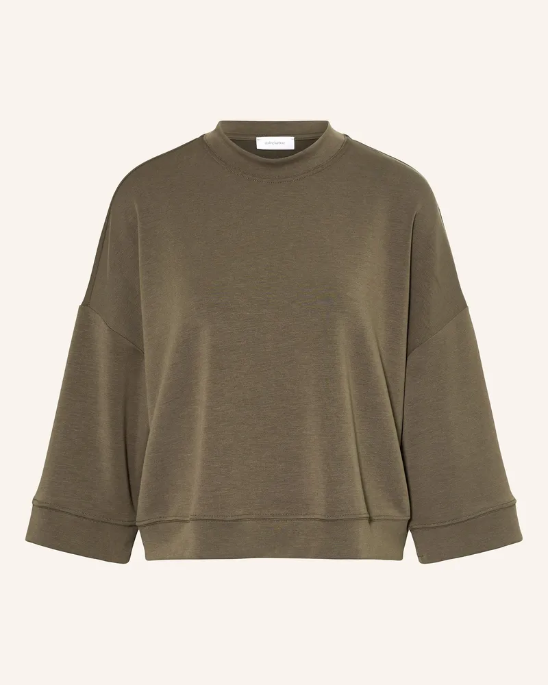 Darling Harbour Cropped-Shirt mit 3/4-Arm Dark