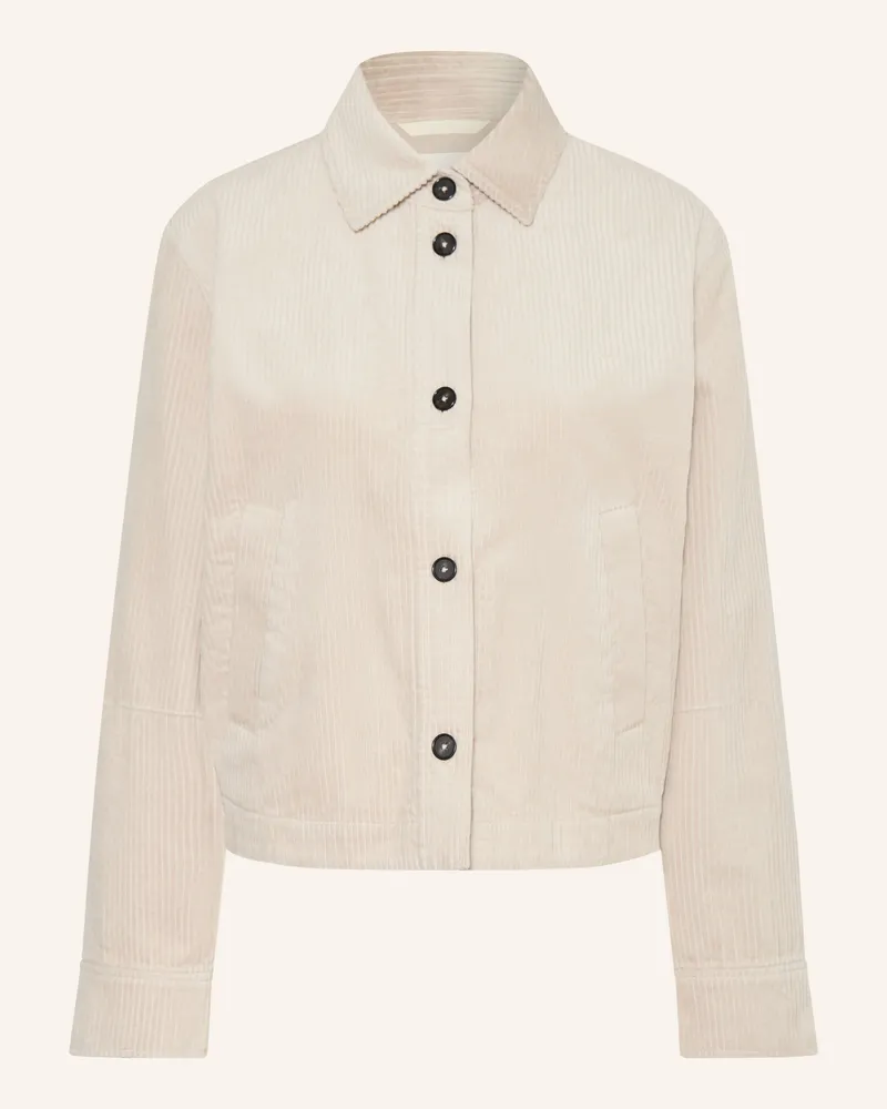 Marc O'Polo Cord-Overshirt beige Ecru