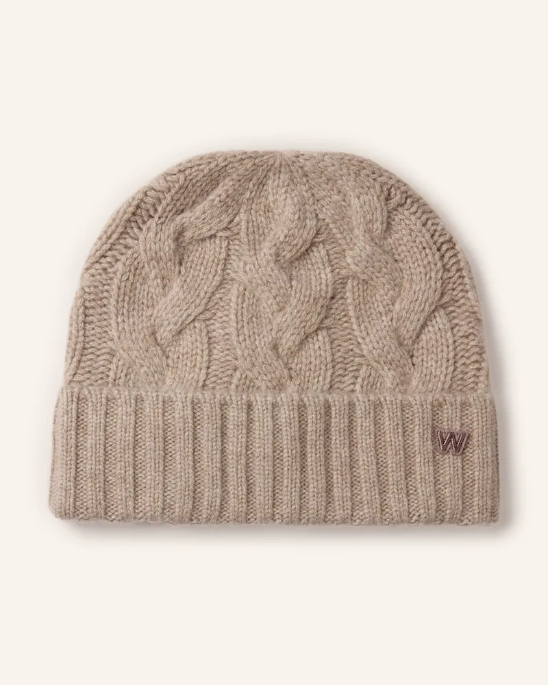 Max Mara Mütze Zampa beige Taupe
