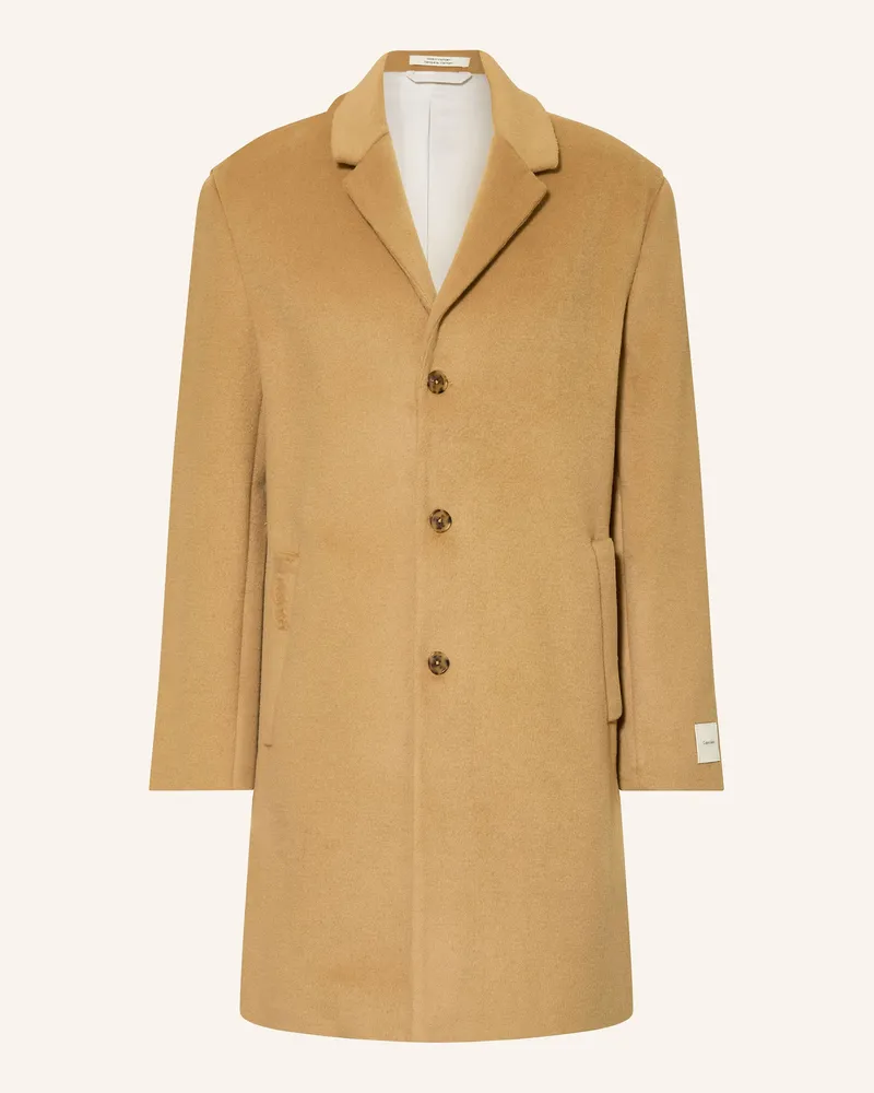 Calvin Klein Mantel Camel