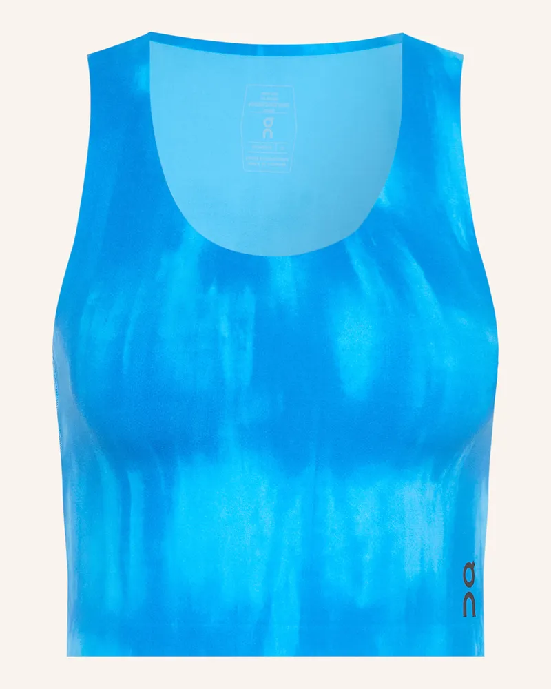 ON Cropped-Top STUDIO OPEN BACK Blau