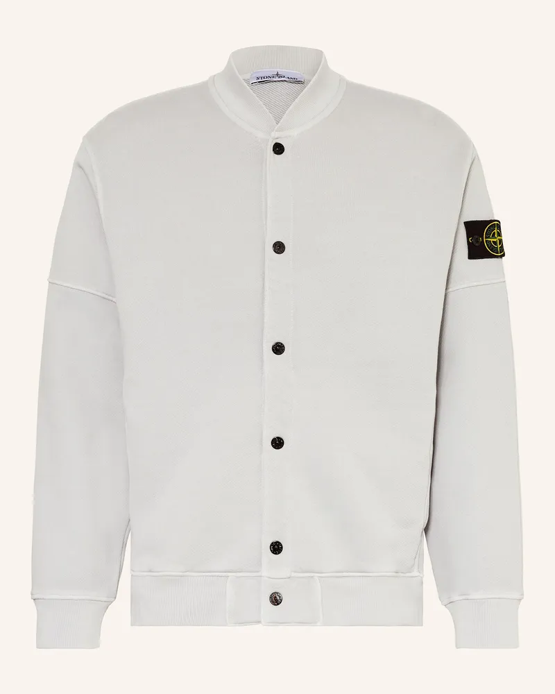 Stone Island Sweatjacke Blaugrau