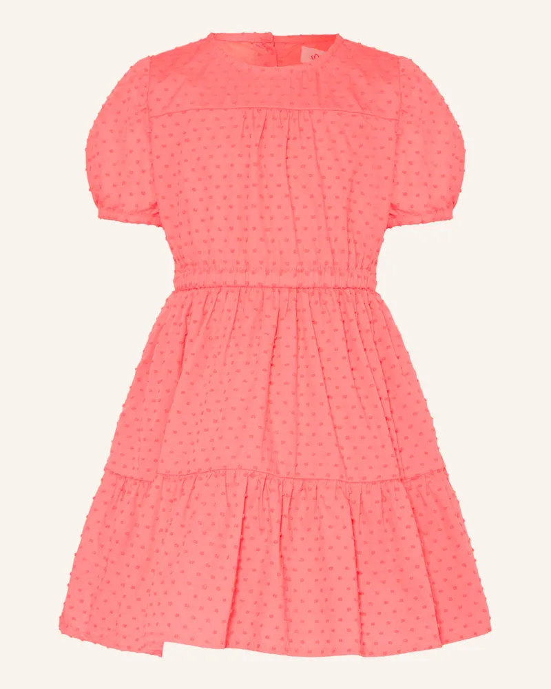 S.Oliver Kleid Mit Cut-Out pink Hellrot