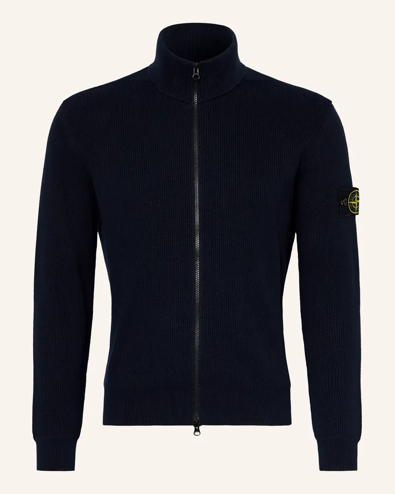 Stone Island Strickjacke Dunkelblau