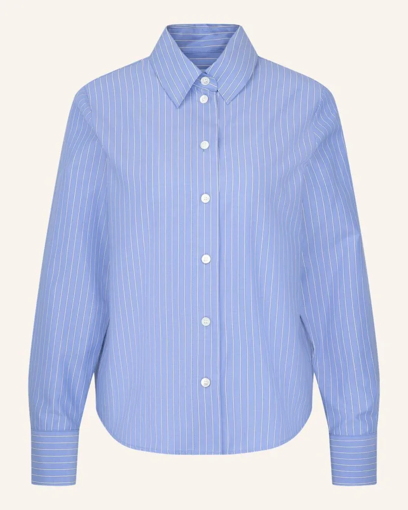 Seidensticker Hemdbluse blau Blau
