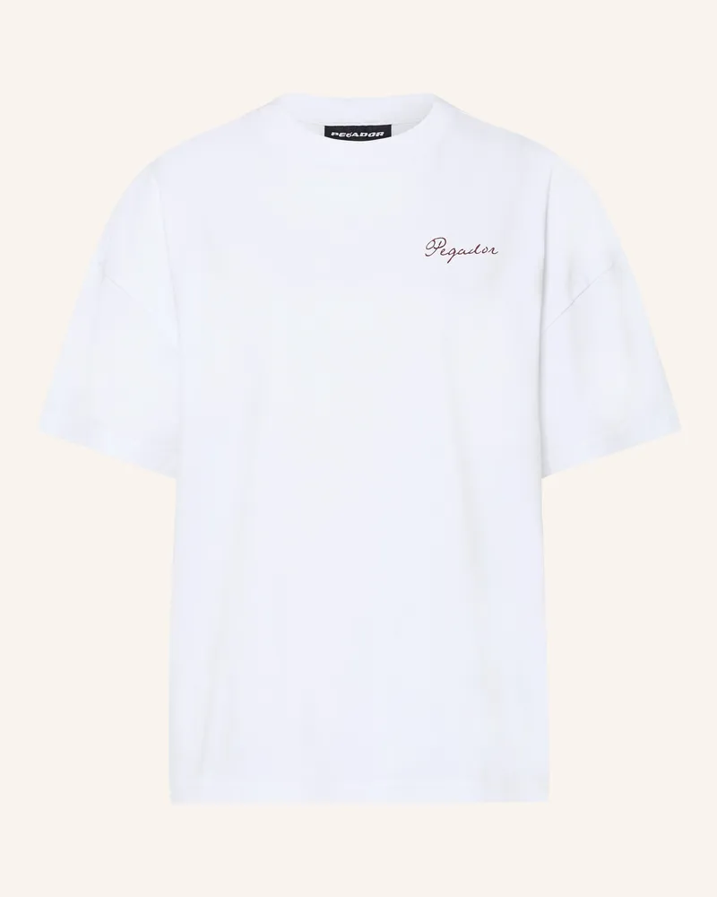 PEGADOR Oversized-Shirt Lefkara weiss Weiss