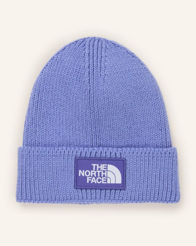 The North Face Mütze blau Hellblau