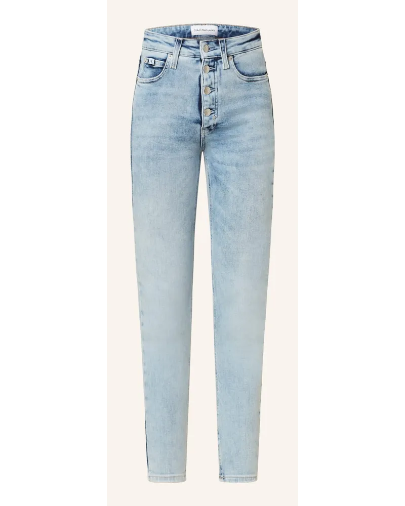 Calvin Klein Skinny Jeans Blau