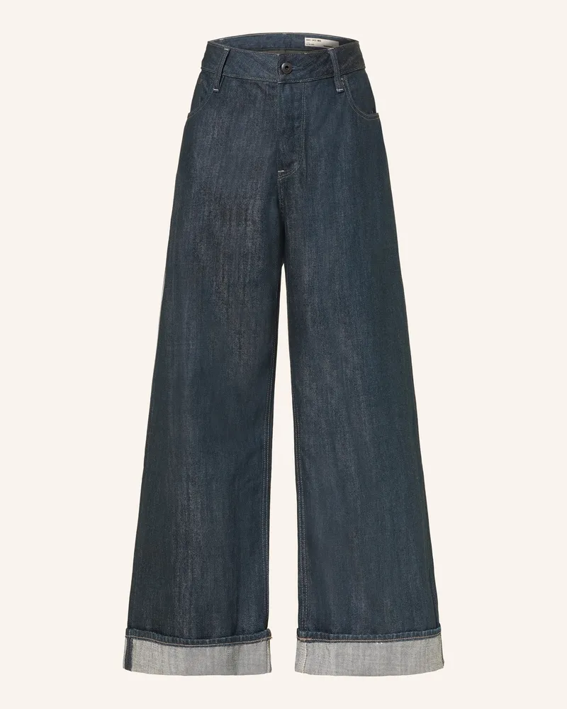 G-STAR RAW Wide Leg Jeans Roxx blau D926