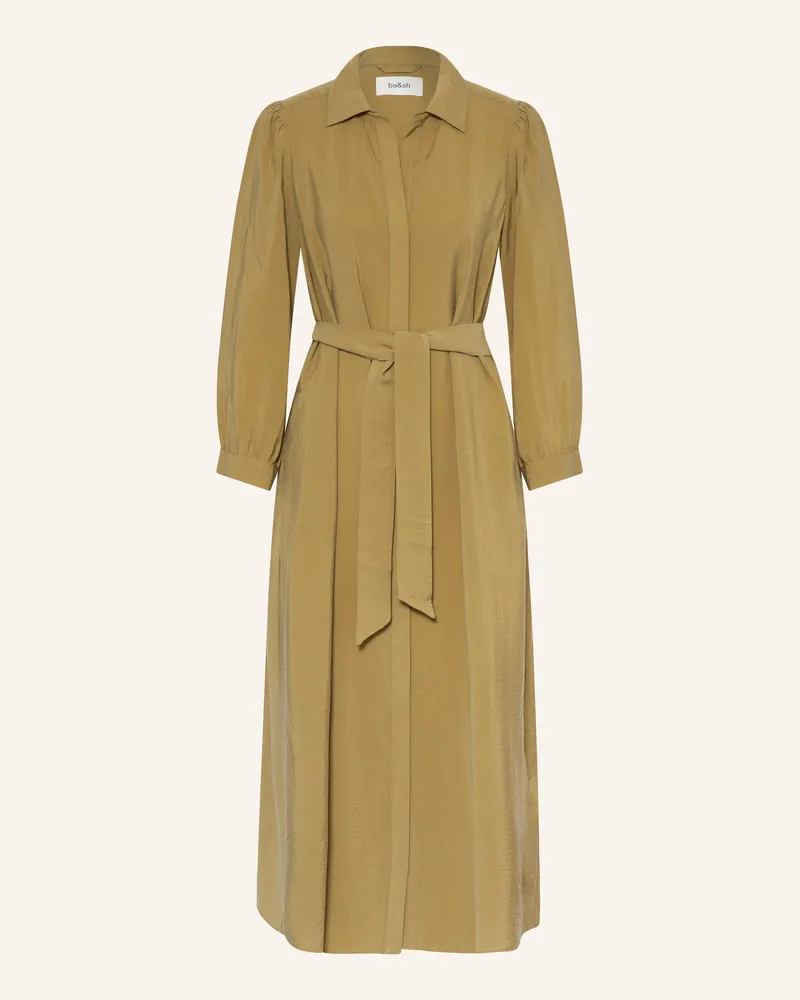 ba&sh Hemdblusenkleid Lara gruen Oliv