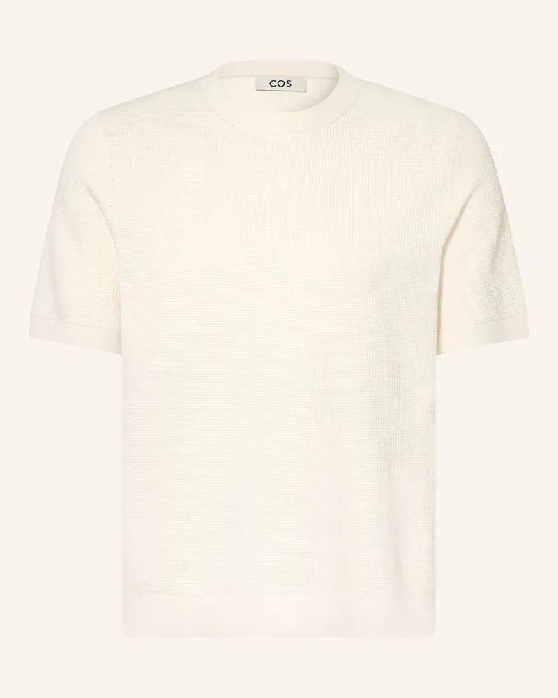 COS Strickshirt weiss Creme