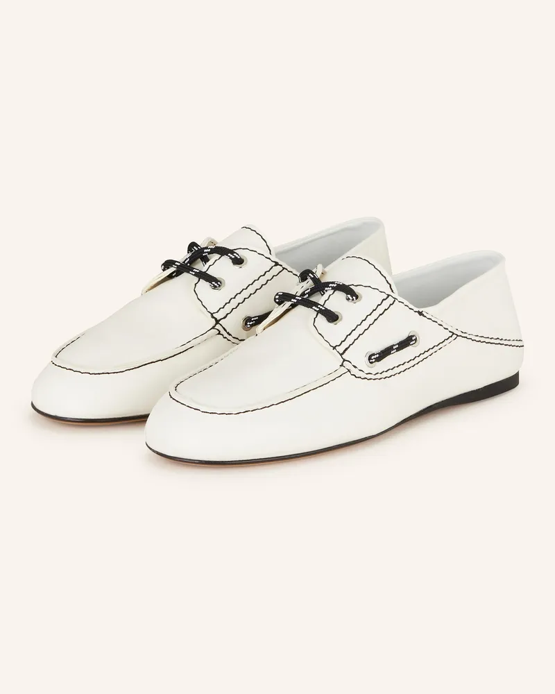 Sandro Bootsschuhe Weiss
