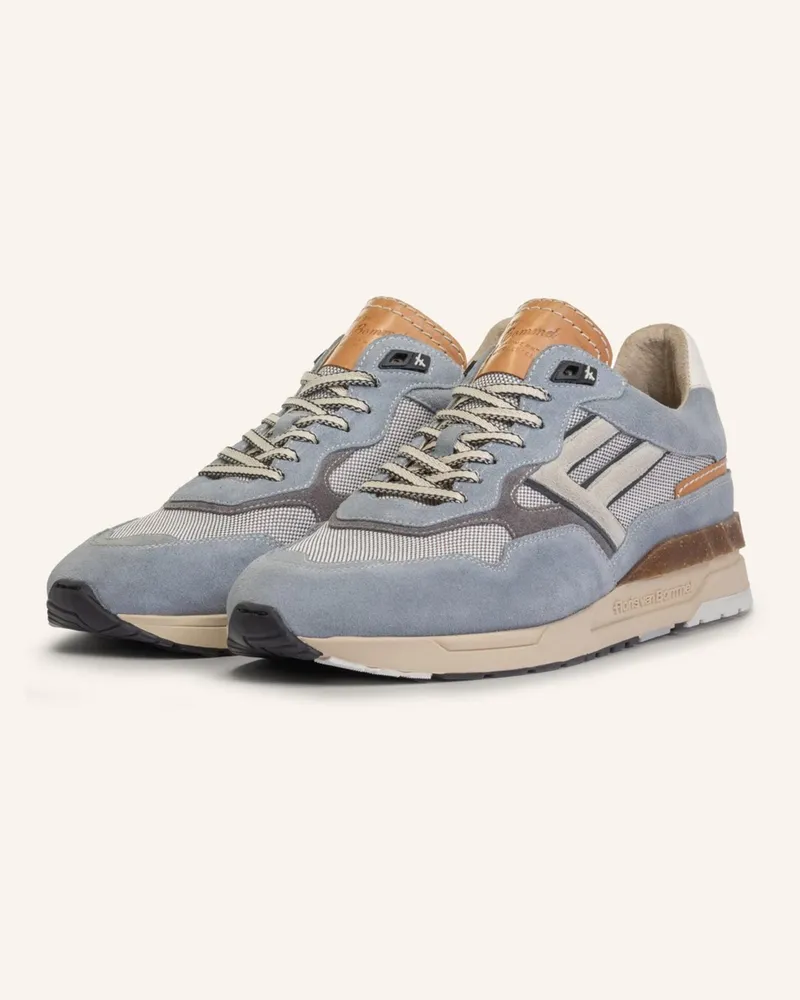 Floris van Bommel Sneaker DE RUNNER 07 Hellblau